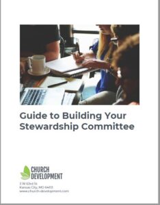 Build a church stewardship committee guide