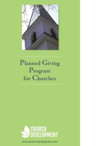 Planned Giving program church Manual guide