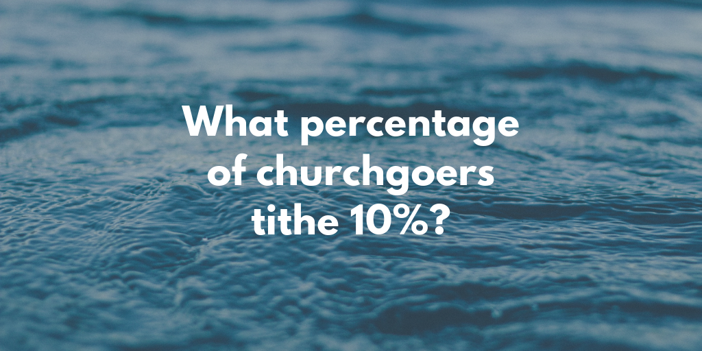 What percent of Church members tithe