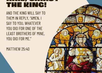 christ the king catholic feast social post